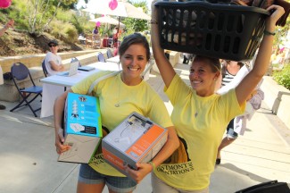 New students begin arriving to campus for Orientation, which begins Aug. 25