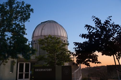 The Westmont College Observatory, home of the Keck Telescope