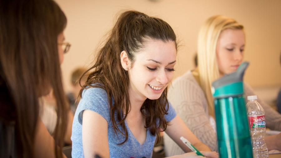 Image of a Student in Class