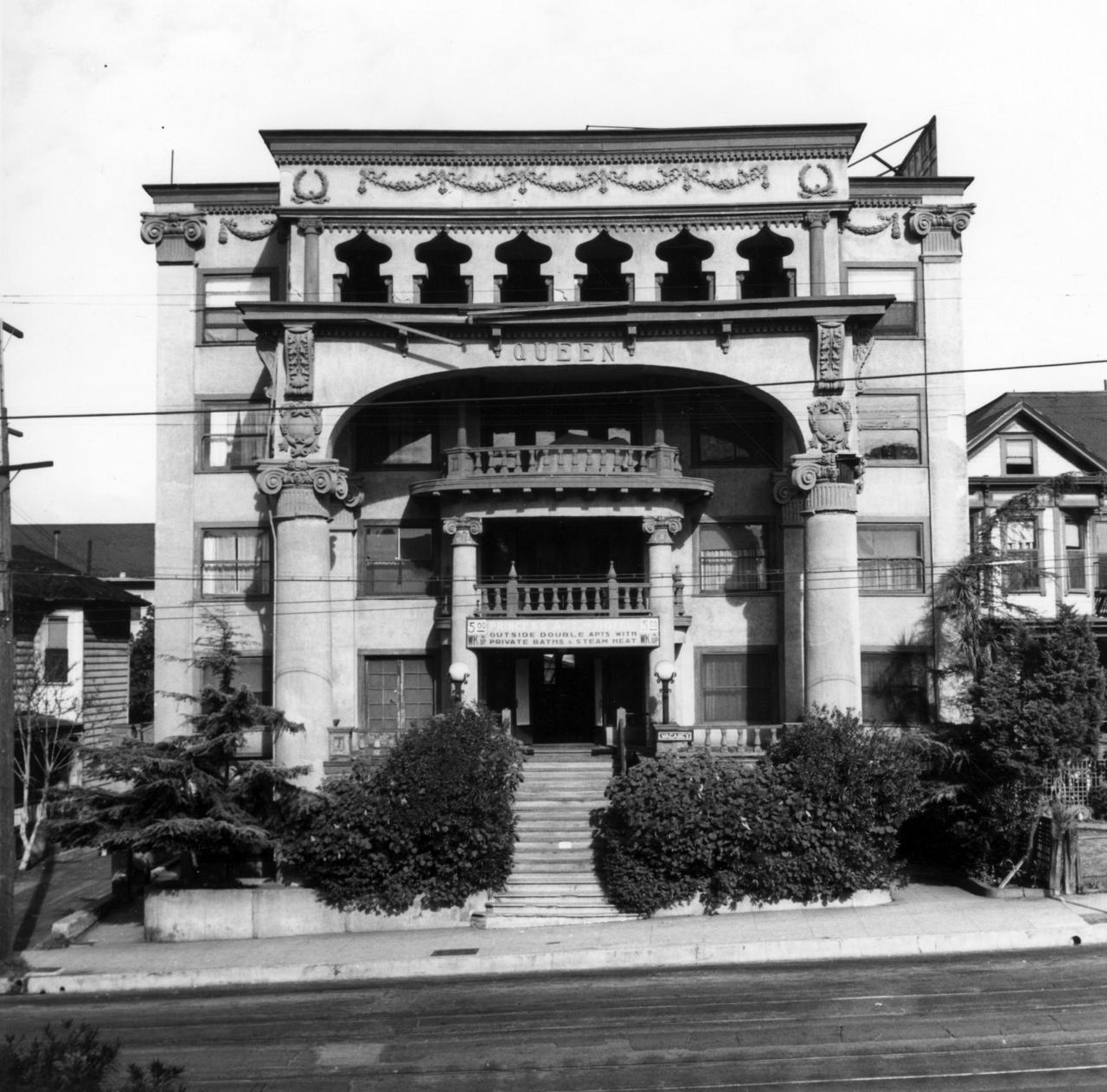 The Princess Apartment Hotel by Ansel Adams